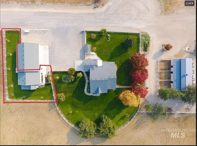 Overview (Rental in red area) - 15872 Sandy Ridge Ct