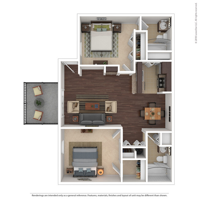 Floorplan - Tamarind Bay Apartments