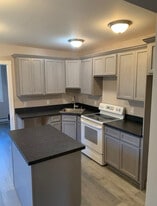 Kitchen - Over the stove microwave, dishwasher and refrigerator not shown but are included. - 1744 Farmington Ave
