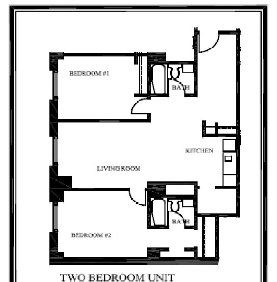 2BR/2BA - Winton Manor