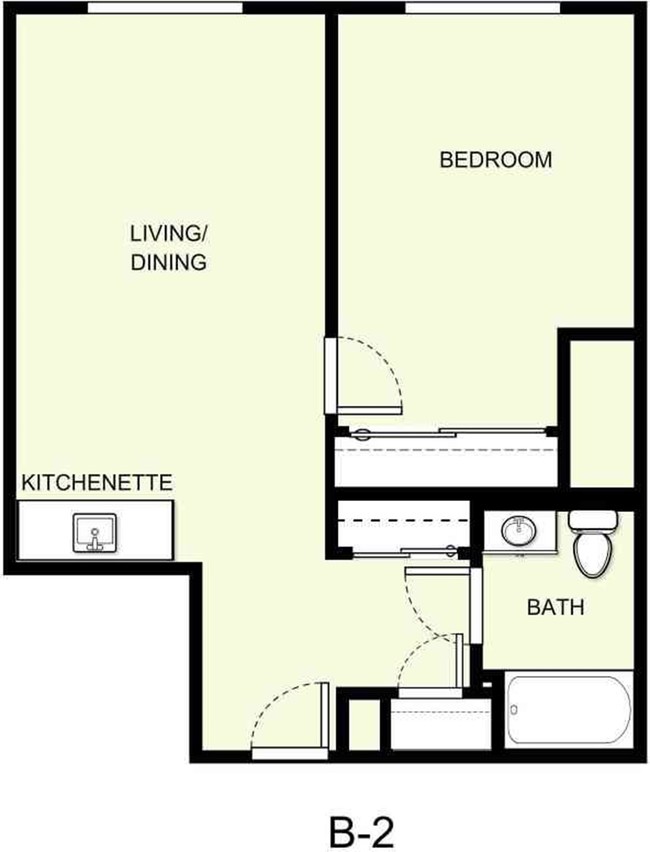 Floor Plan B-2 - Pearl Crossing