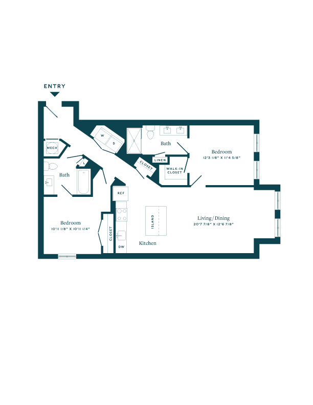 Floorplan - The Lockwood