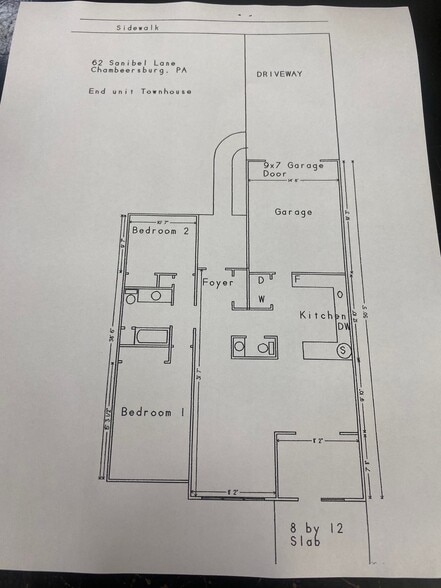 Sketch Drawing 62 Sanibel Lane - 62 Sanibel Ln