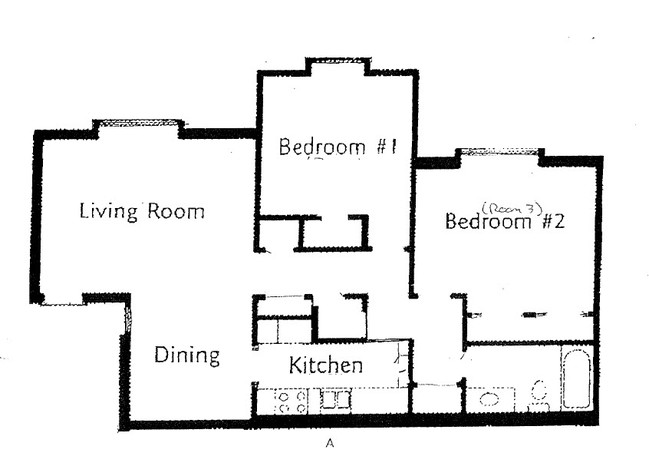 2 Bedroom 1 Bath - Freedom Park Apartments