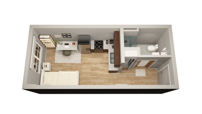 Floorplan - Cornus House – Modern Living at the Gateway to Tacoma’s Creative Core