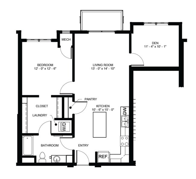 Floorplan - Grand35 Apartments - 55 Plus Active Adult