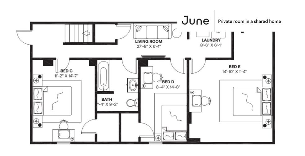 Building Photo - Room in Shared 4 bed/2 bath home