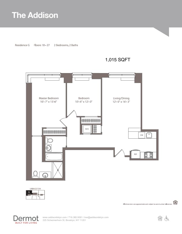 Floorplan - The Addison