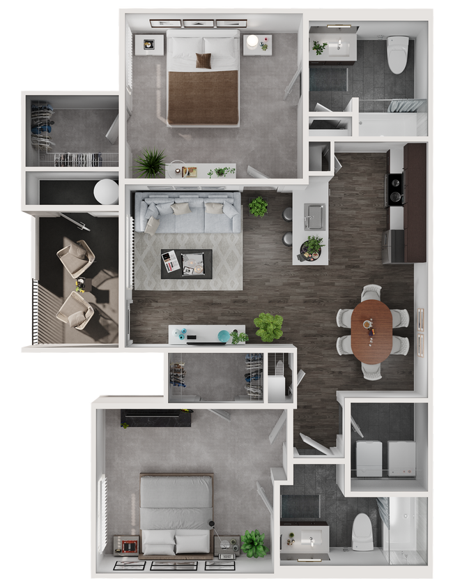 Floorplan - SW Apartments