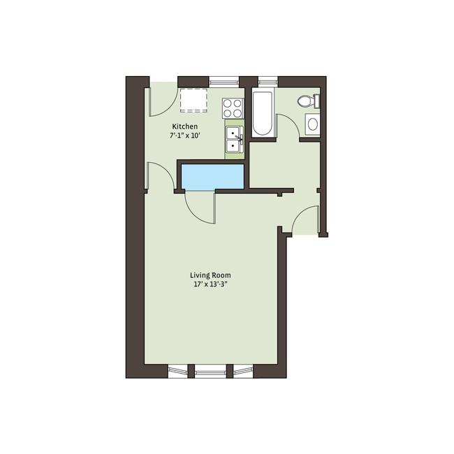 Floorplan - 5528 S. Cornell Avenue