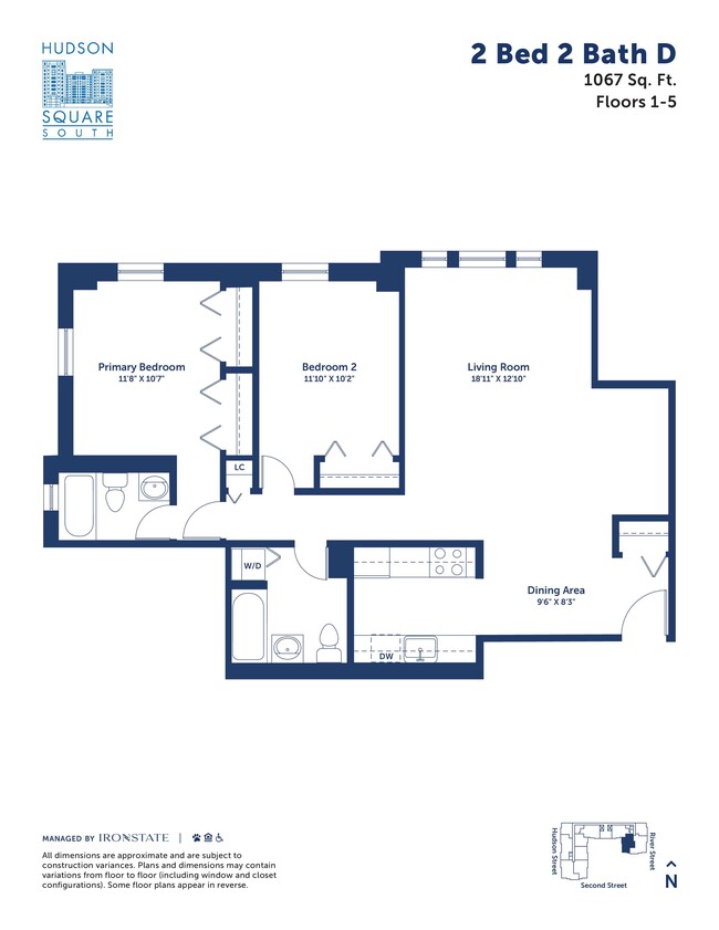 Floorplan - Hudson Square South