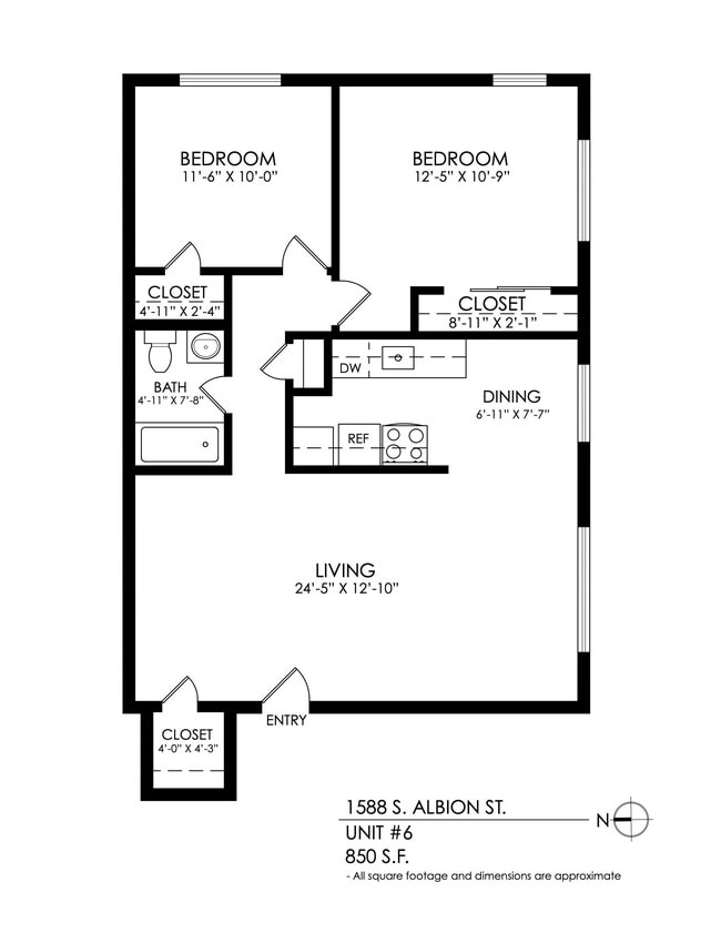 Floorplan - 1588 S Albion