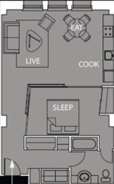 1br/1ba - Union Lofts