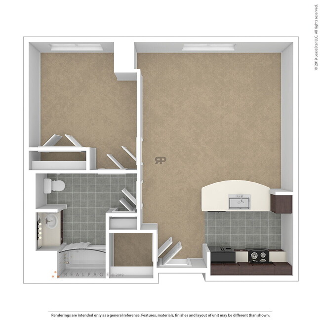 Floorplan - Curtain Lofts  1371