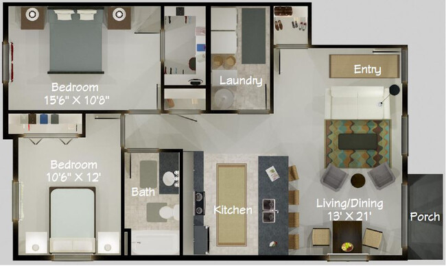 Floorplan - Meadows At Liberty Place