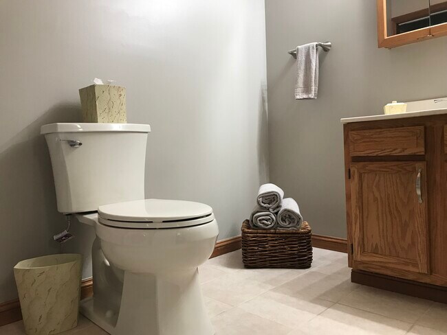 1/2 bath-downstairs - 3 Indian Trail