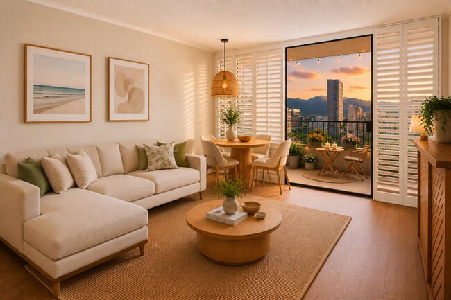 Building Photo - Wake Up to Stunning Mountain & Ala Wai Canal Views in the Heart of Waikiki