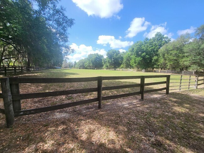 Building Photo - Little Lake Weir Waterfront FENCED 3BR/2BA on 6 Acres with Horse Barn, Private Boat Ramp & Dock