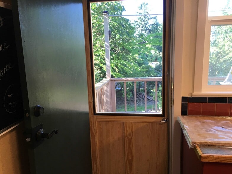 Back door - 5007 SW Custer St