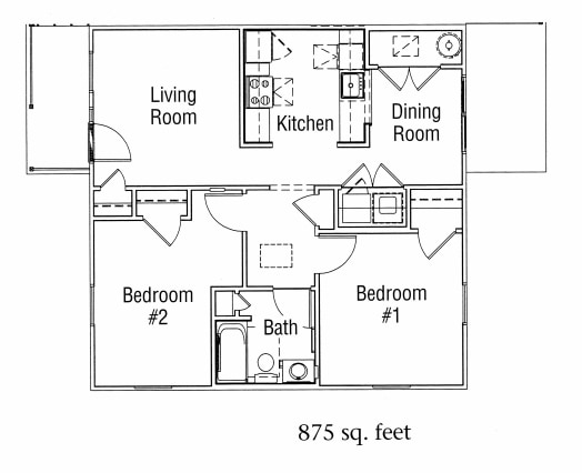 2BR/1BA - Forest Creek SR