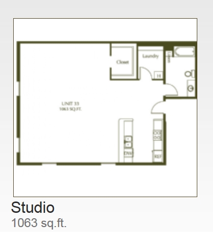YMCA Unit 33 - Eleventh Street Lofts