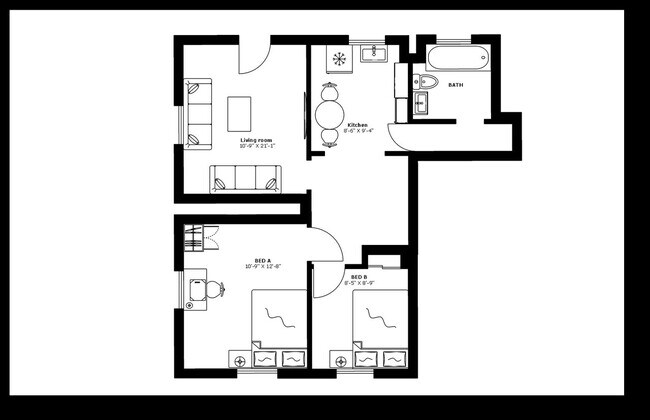 Building Photo - Room in Shared 2 bed/1 bath home