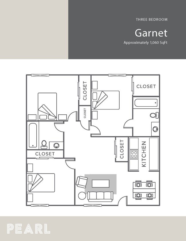 Floorplan - Pearl Apartments