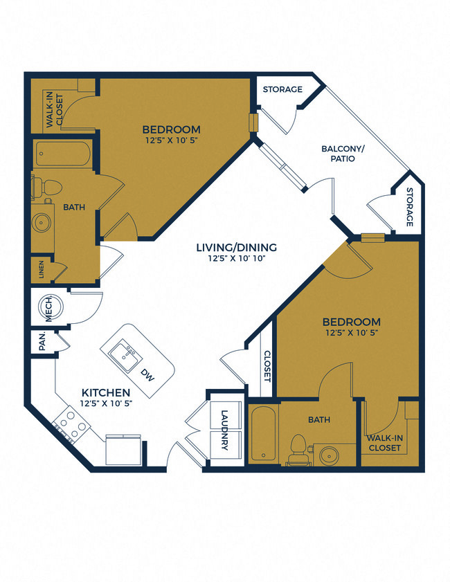 Floorplan - The Pointe at Bayou Bend