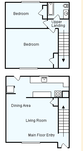 2BR/1BA - Siena Apartments