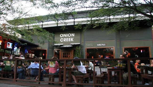 Onion Creek Cafe favorite neighborhood hangout - 1012 Rutland St