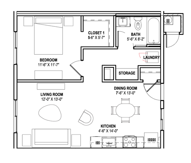 Floorplan - Cabana Bridges