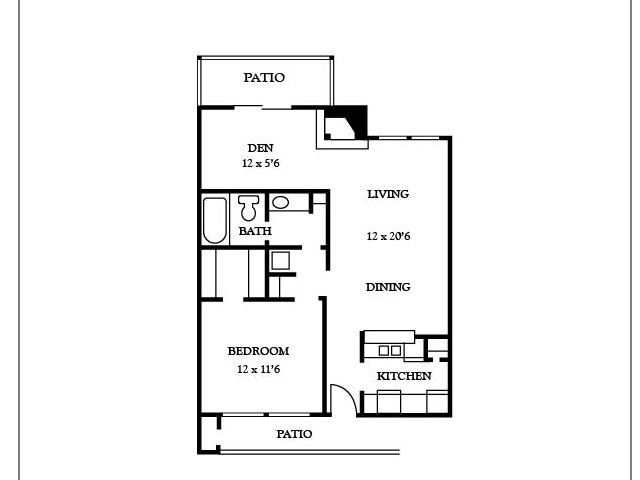 Floorplan - Tealwood Apartment Homes