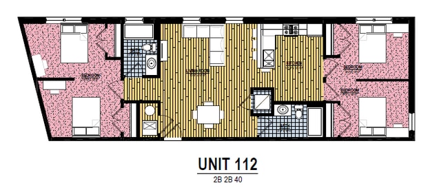 Floorplan - Wister Court Apartments