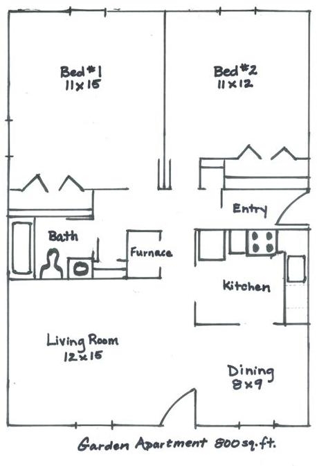 Floorplan - Maryland Manor Apartments