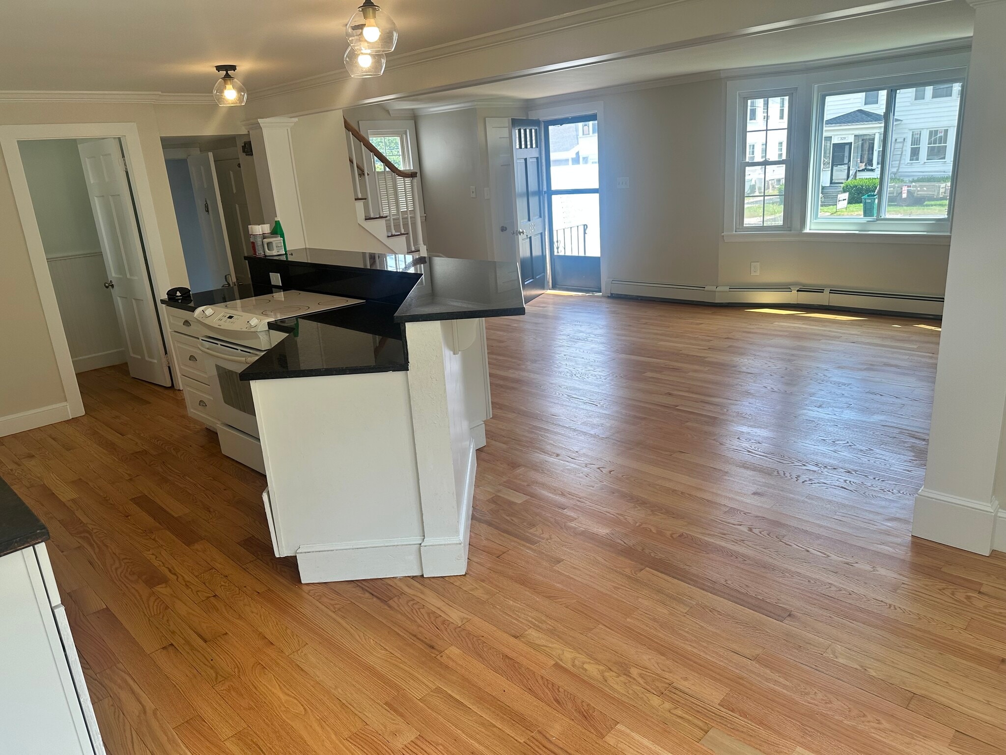 Spacious dining room enough for big table and 8 chairs - 324 Elm St
