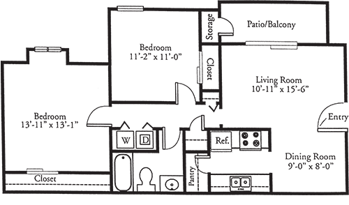 Floorplan - Johnston Creek Crossing