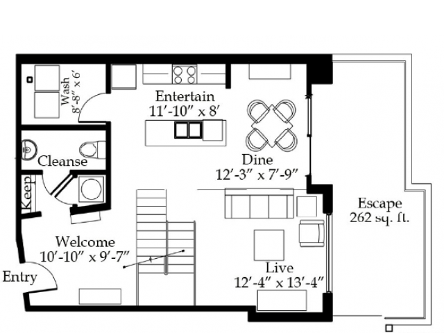 Floorplan - The Marquee at Belle Meade