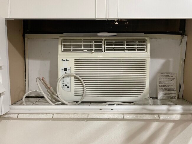 AC Unit in bedroom - 125 E 1st Ave