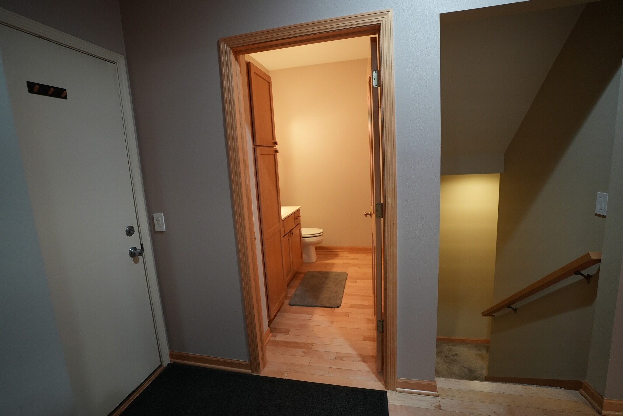 Half bathroom on 1st floor - 54 Wood Brook Way