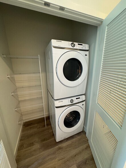 Washer & Dryer with Storage - 52 NW 32nd St