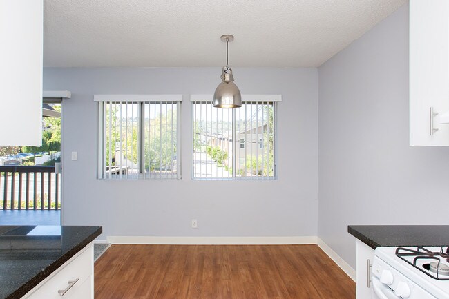 Designer Light Fixtures & Luxury Wood Finishes - Marin Gardens Apartment Homes