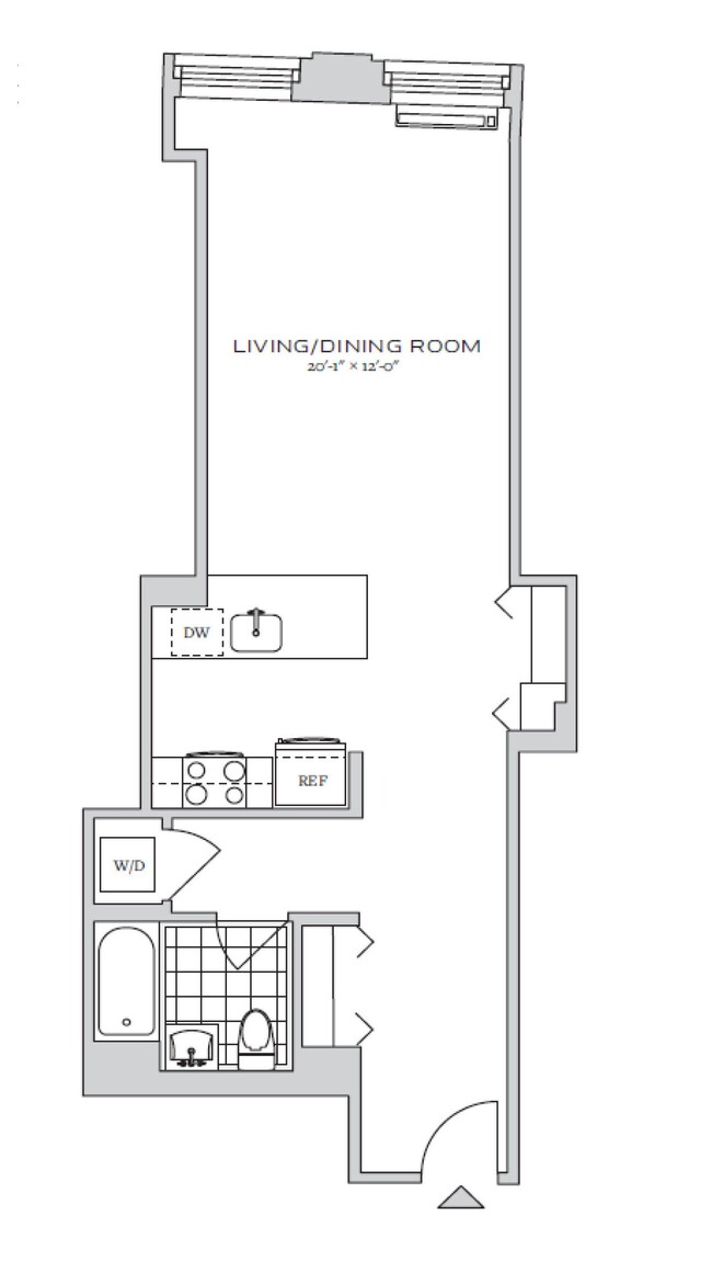 Floorplan - 70 Pine Apartments