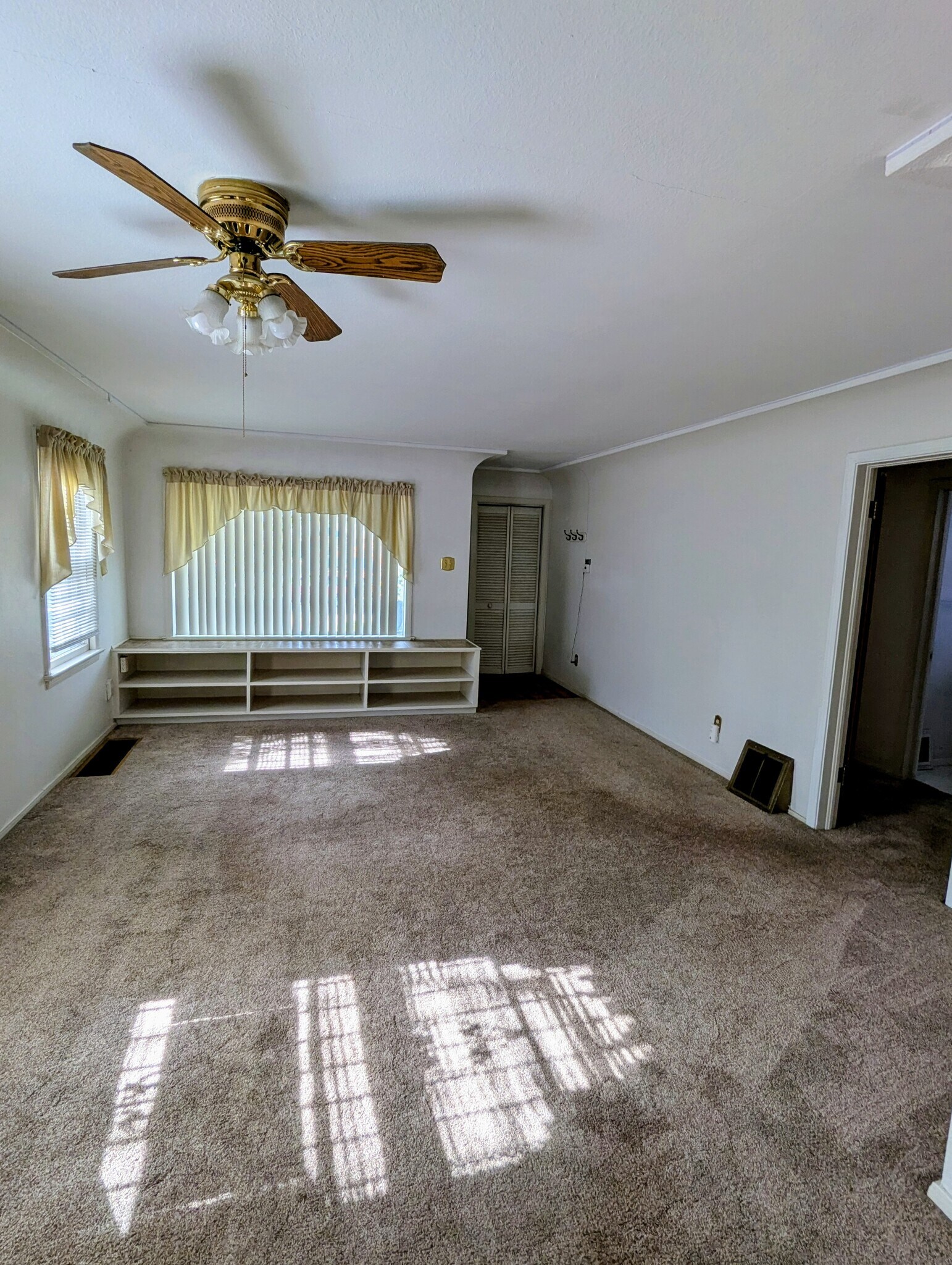 Living room as seen from kitchen - 119 Farragut Ave