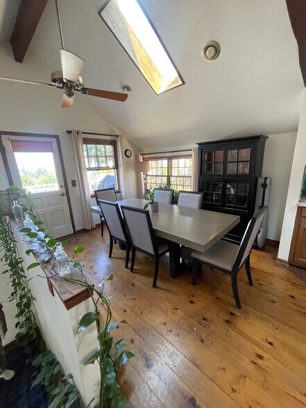 Dining room off kitchen with access to view deck - 22224 98th Ave W
