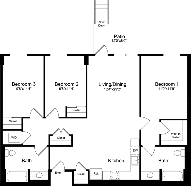 Floorplan - 855 Brannan