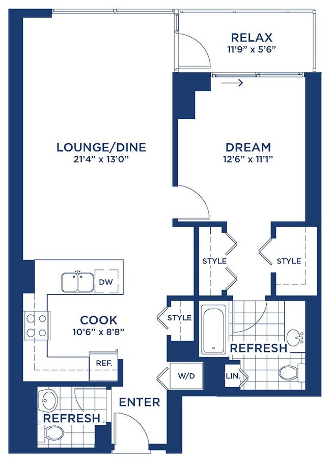 Floorplan - Burnham Pointe