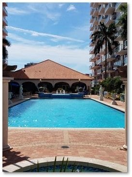 Building Photo - Rare 2/2 Corner Penthouse with Panoramic Lagoon Views from Every Room – Available Now!