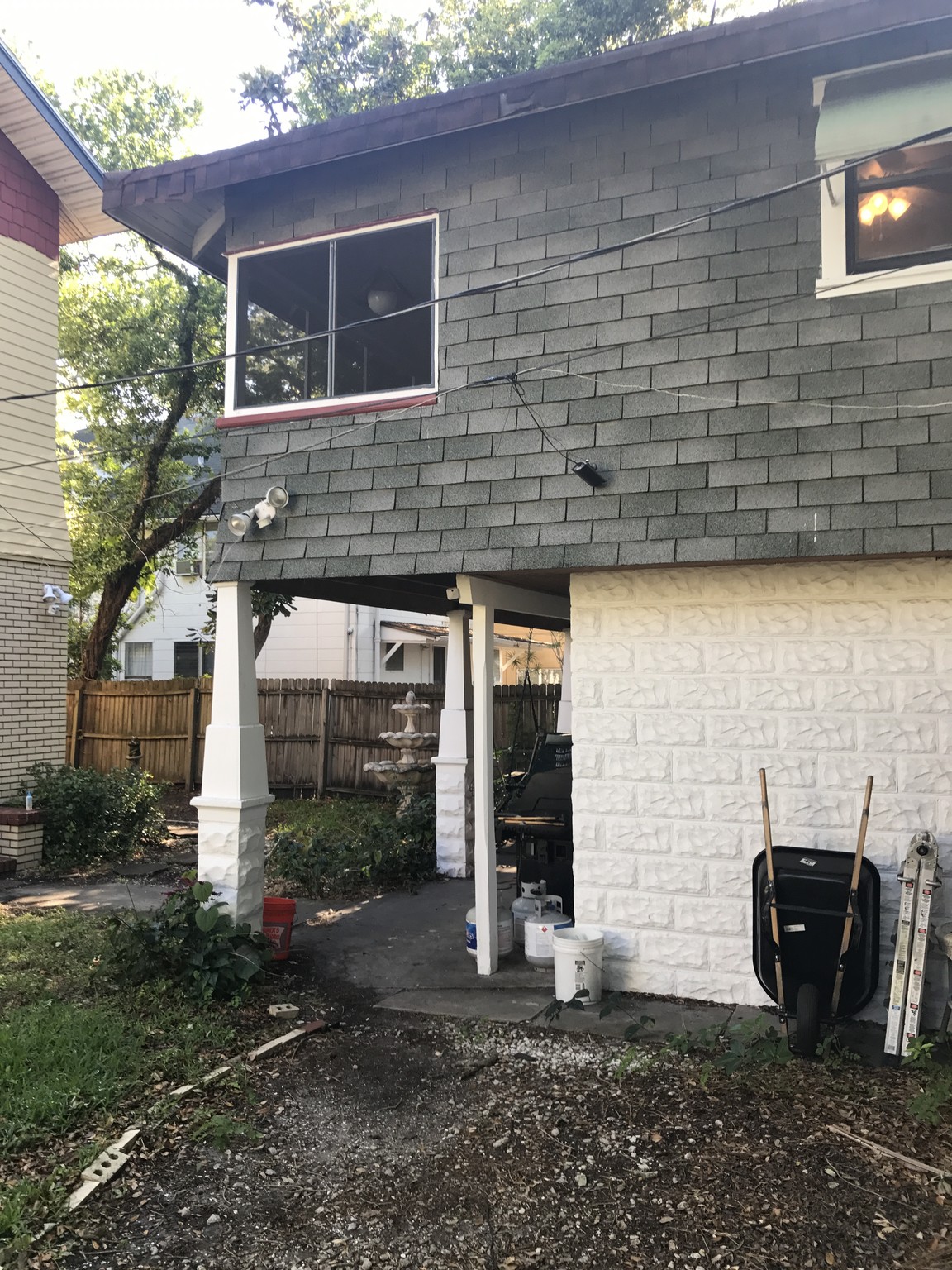 A view from the south/alley entrance - 416 10th Ave NE
