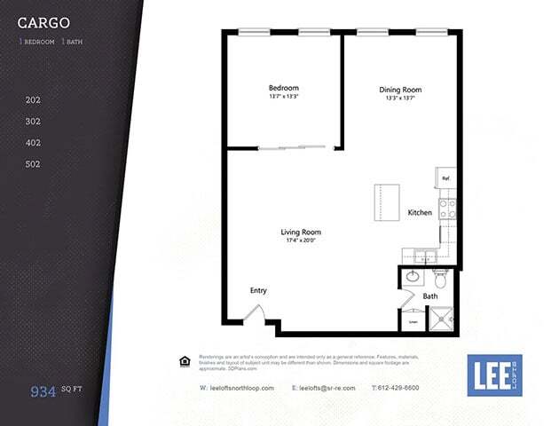 Floorplan - Lee Lofts