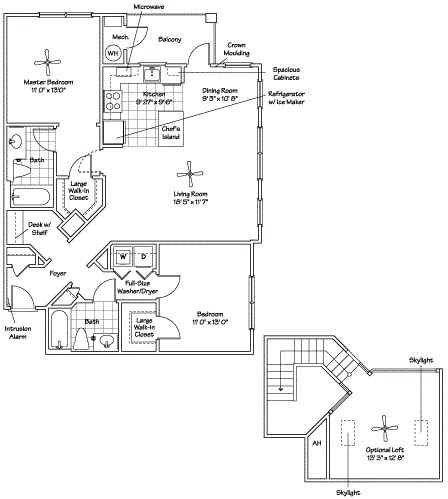 Floorplan - The Reserve at Eisenhower